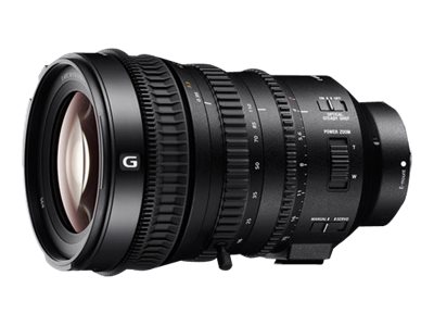 Sony SELP18110G - Zoomlins - 18 mm - 110 mm - f/4.0 PZ G OSS - Sony E-mount - för Cinema Line a VLOGCAM a1 a1 II a6700 a7 IV a7 V a7C a7C II a7CR a7R V a9 III | Foto och video - Objektiv - Alla Objektiv | GameStuff