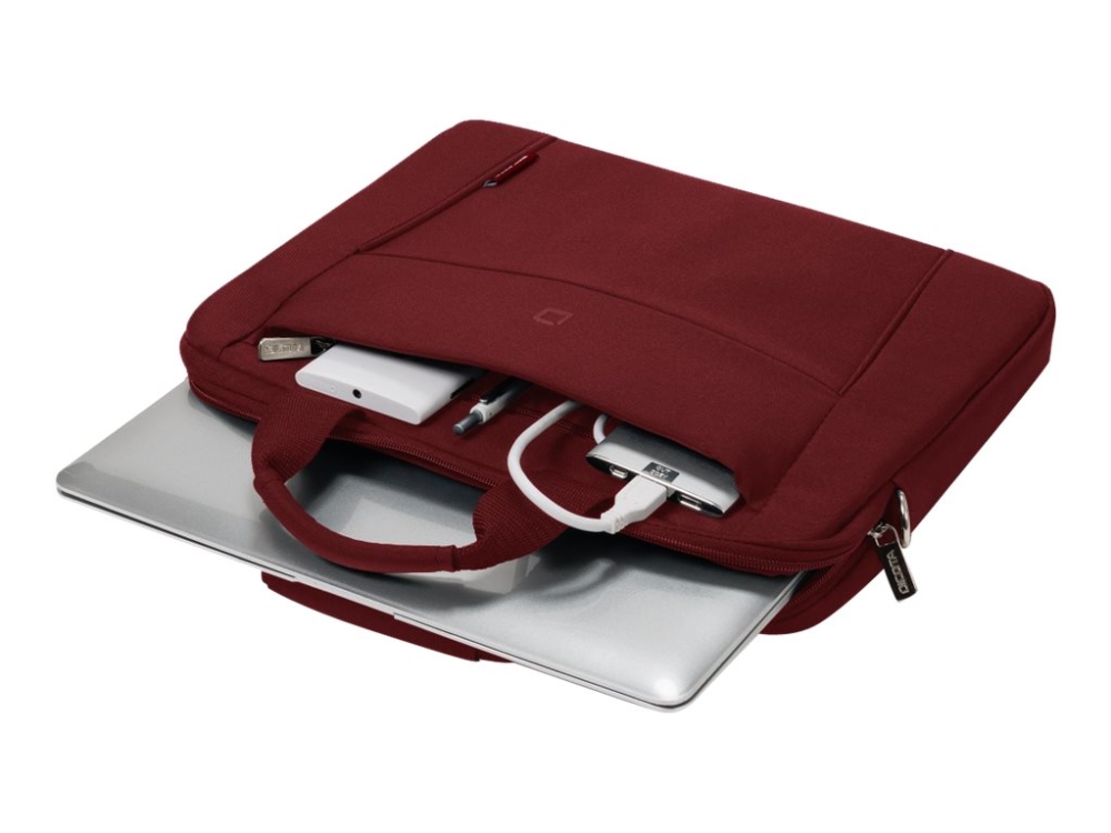 DICOTA Slim Case BASE - Notebook-väska - 13 - 14.1 - röd | Datorer & Surfplattor - Bärbara tillbehör - Bärbar väska | GameStuff