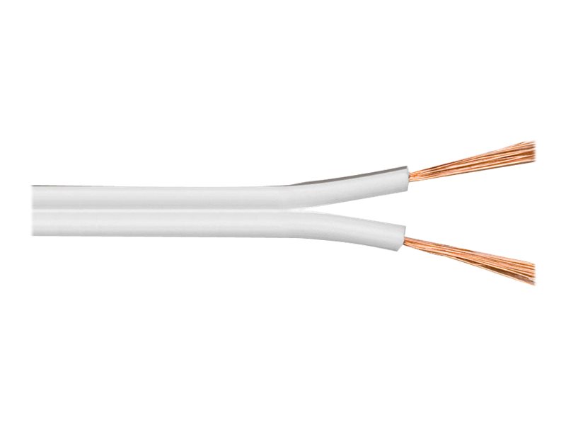Microconnect AUDSPEAKER2, 25 m, Valkoinen, Kuparipinnoitettu alumiini (CCA), 956 g, 1 kpl, 160 mm