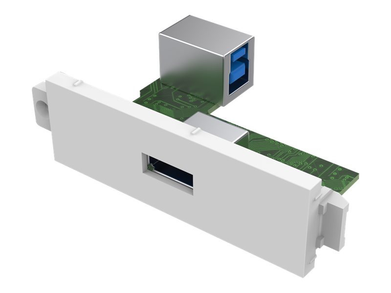 Vision Techconnect 3 Usb-A Module - Modulær Facilitet Plade Snape-In - Usb Type A