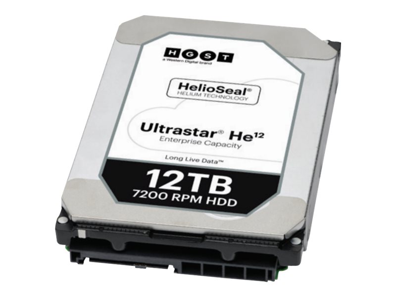 Western Digital Ultrastar He12, 3.5", 12 Tb, 7200 Rpm