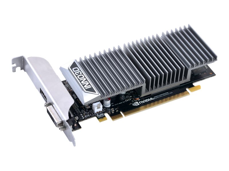 Inno3d Geforce Gt 1030 0Db - Grafikkarte - Gf Gt 1030 - 2 Gb Gddr5 - Pcie 3.0 X16 - Dvi, Hdmi - Lüfterlos