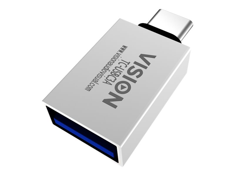 Vision Tc-Usbc3a, Usb-A, Usb-C, Weiß