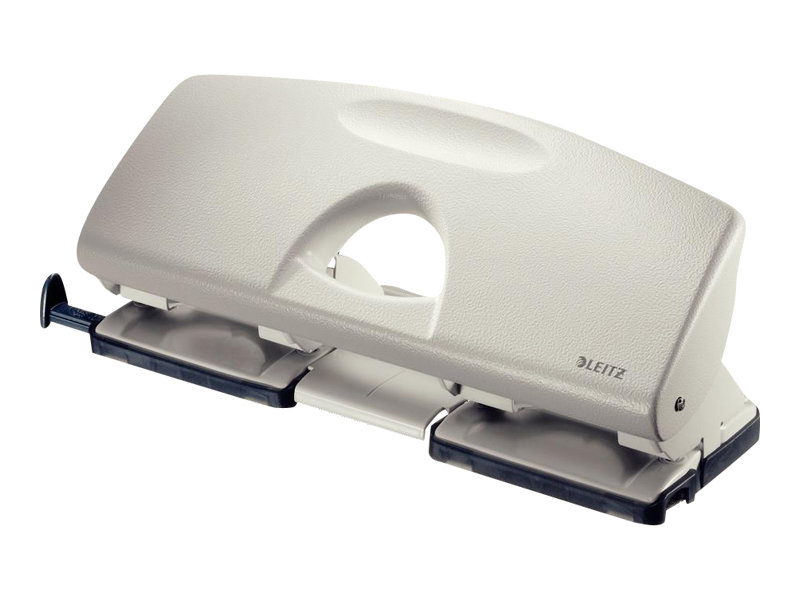 Hålstans Leitz 5012, 4 hål, vit | Kontorsmaterial - Hålslagare - Stor kapacitet | GameStuff
