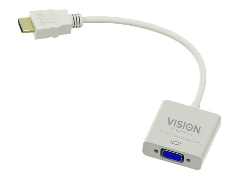 Vision Techconnect - Video Transformer - Hdmi - Vga - Hvid