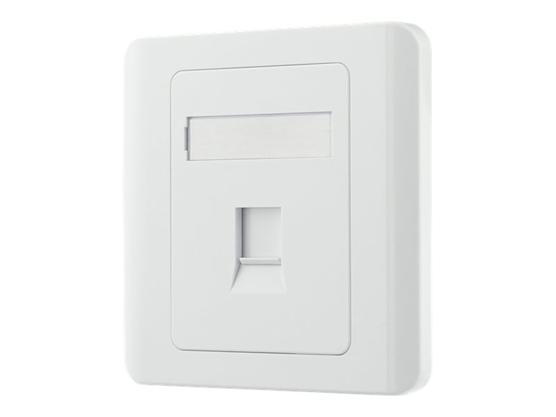 Deltaco Vr-226, Weiß, Konventionell, Matte, Keystone-Modul, 86 Mm, 86 Mm