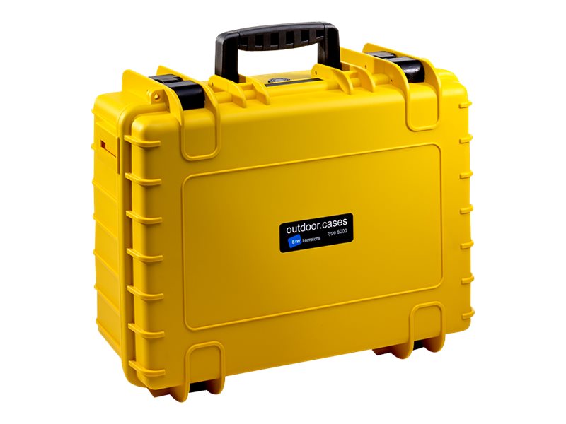 B&W Cases Type 5000, Hard-Case, Gelb