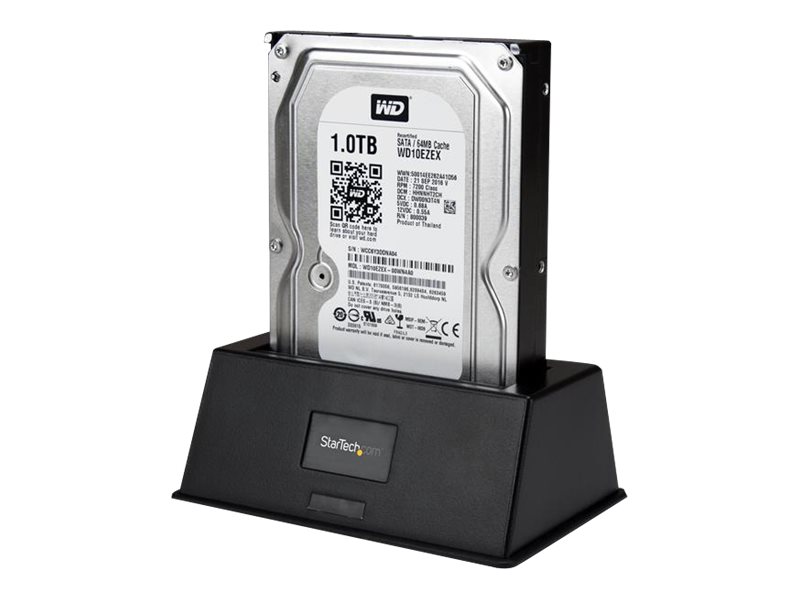 Startech.Com 1-Bay Usb 3.0 Auf Sata Festplatten Dockingstation, Usb 3.0 (5 Gbit/S) Festplatten Dock, Externe 2,5/3,5" Sata I/Ii/Iii Hdd/Ssd Docking S