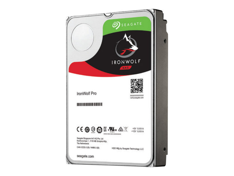 Seagate Ironwolf Pro St6000ne0023 Hårddisk 6 Tb Intern 3 5  " Sata 6gb/s 7200 Rpm Buffert: 256 Mb Med Seagate Rescue Data Recovery
