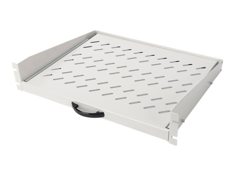 Digitus Professional - Rackhylde - Lysegrå, Ral 7035 - 2U - 19"