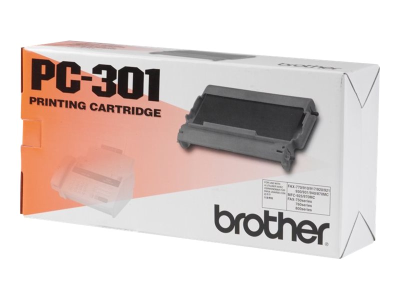 Brother Pc301 - Schwarz - Farbband - Für Brother Mfc-970, Mfc-970Mc