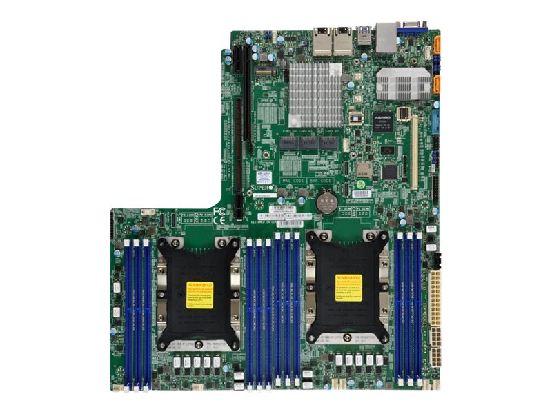 Supermicro X11ddw Nt Moderkort Socket P 2 Cpu:n Som Stöds C622 Chipuppsattning Usb 3.0 2 X 10 Gigabit Lan Inbyggda Grafiken