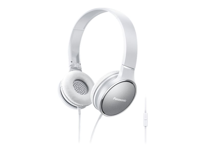 Panasonic Rp-Hf300m, Kabelgebunden, 10 - 23000 Hz, Anrufe/Musik, 125 G, Kopfhörer, Grau, Weiß
