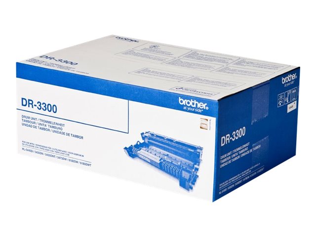 Brother Dr3300 - Opc Trommeenhed - For Brother Dcp-8250Dn, Hl-5450Dnt, Hl-5470Dwt, Hl-6180Dw, Mfc-8520Dn