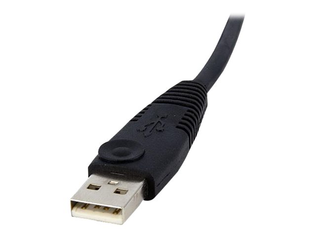 Startech Com 5ft Usb Dual Link Dvi Kvm Switch Cable Audio & Microphone Dvid4n1usb15 Tastatur Mus Video Lydkabel Usb