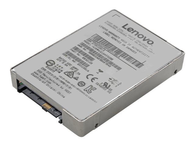 Lenovo Gen3 Enterprise Performance Ssd Krypterat 400 Gb Hot Swap 2.5  " Sas 12gb/s 256 Bitars Aes För Nextscale Nx360 M5 System X3550