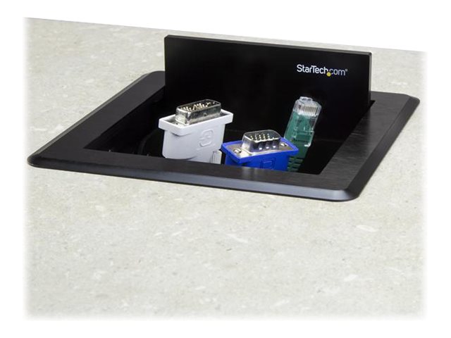 Startech Conference Table Cable Management Box - Table Top - Conference Room Av - Conference Table Connectivity Box (Box4cable) - Kabeladministration