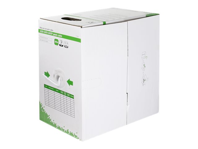 Deltaco - Großes Kabel - 305 M - Utp - Cat 6 - Weiß