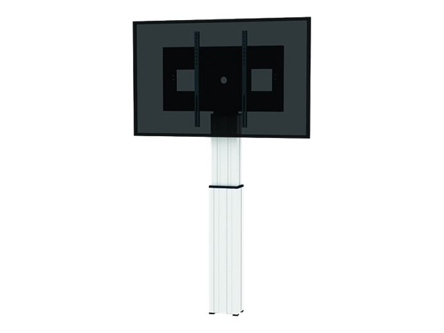Neomounts Motorized Ral9005 Slvr 42-100In 200X200/1200X600 150Kg+Brackets, 106,7 Cm (42"), 2,54 M (100"), 150 Kg, 200 X 200 Mm, 800 X 600 Mm, Silber