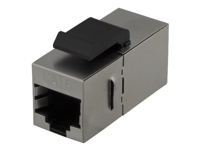 Deltaco Md-126, Flach, Silber, Rj-45, Rj-45, Buchse, Buchse