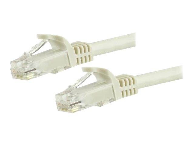 Startech.Com Cat6 Snagless Rj45 Netzwerkkabel - 10M - Weiß, 10 M, Cat6, U/Utp (Utp), Rj-45, Rj-45, Weiß