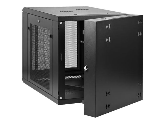 Startech.Com 12He 19 Zoll Wand Netzwerkschrank - 60Cm Tief, Mit 4 Pfosten Und Scharnieren, Abschließbar - Daten Rack Mit Perforierten Seiten Und Flex