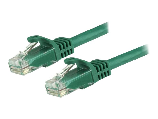 Startech.Com 10M Cat6 Ethernet Kabel, 10 Gigabit Snagless Rj45 650Mhz 100W Poe Patch Cord, Cat 6 10Gbe Utp Netzwerkkabel W/Strain Relief, Grün, Fluke