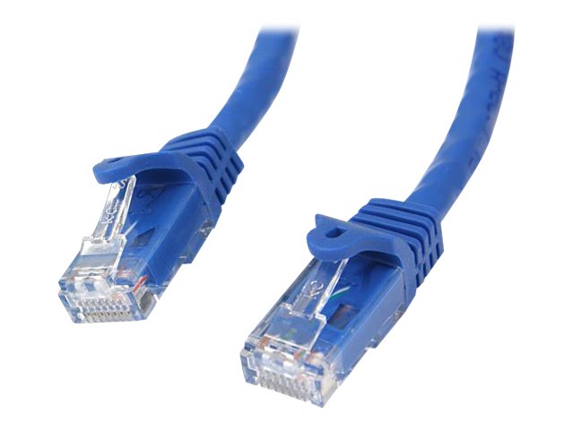 Startech.Com 50Cm Cat6 Snagless Gigabit Utp Netzwerkkabel - Cat 6 Rj45 Netzwerkkabel Mit Knickschutz - Blau, 0,5 M, Cat6, U/Utp (Utp), Rj-45, Rj-45,