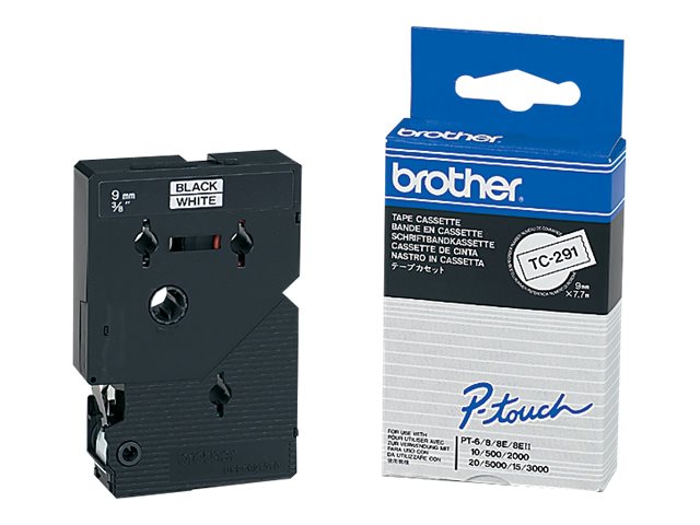 Brother Tc-291, Schwarz Auf Weiss, Tc, Japan, 5 Jahr(E), Brother, P-Touch Pt8e, Pt500, Pt2000, Pt3000, Pt5000
