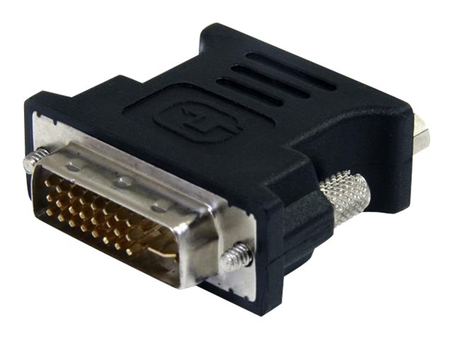 Startech Dvi To Vga Cable Adapter - Black - M/F - Dvi-I To Vga Converter Adapter (Dvivgamfbk) - Vga-Adapter - Dvi-I (Han) Til Hd-15 (Vga) (Hun) - For