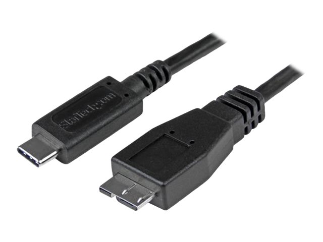 Startech.Com Usb-C Auf Micro B Kabel - St/St - 0,5M - Usb 3.1 (10 Gbit/S), 0,5 M, Usb C, Micro-Usb B, Usb 3.2 Gen 2 (3.1 Gen 2), Männlich/Männlich, S