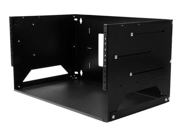 Startech.Com 4U Open Frame Wall Mount Network Rack W/ Built In Shelf - 2-Post Adjustable Depth (12" Bis 18") Equipment Rack - 75.2Lbs (Wallshelf4u) -