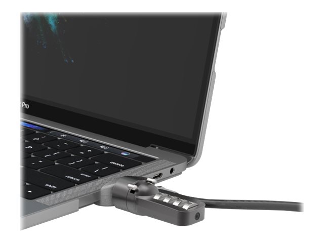 Compulocks Legde Lock Adapter For Macbook Pro Tb With Combination Lock - Sikkerhedspakke For System - Sølv - For Apple Macbook Pro Touch Bar With Fou