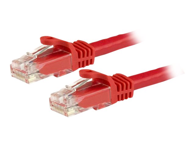 Startech.Com 15M Cat6 Snagless Gigabit Utp Netzwerkkabel - Cat 6 Rj45 Netzwerkkabel Mit Knickschutz - Rot, 15 M, Cat6, U/Utp (Utp), Rj-45, Rj-45, Rot