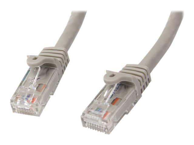 Startech.Com 3M Cat6 Gigabit Utp Patchkabel Snagless - Cat.6 Rj45 Netzwerkkabel - Grau, 3 M, Cat6, U/Utp (Utp), Rj-45, Rj-45