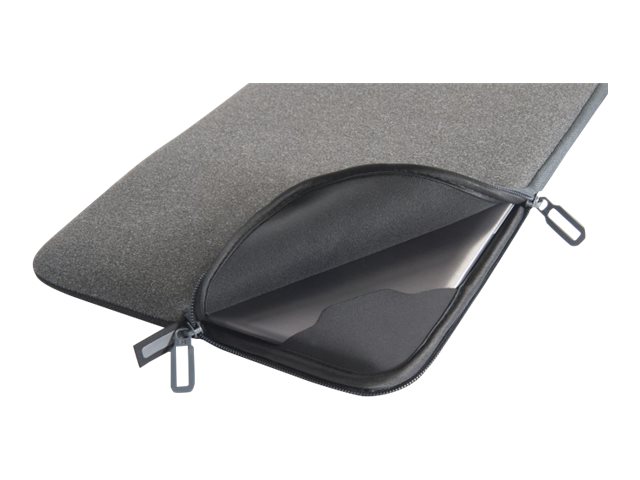 Tucano Second Skin Melange - Hylster til notebook - 15 - 15.6 - sort