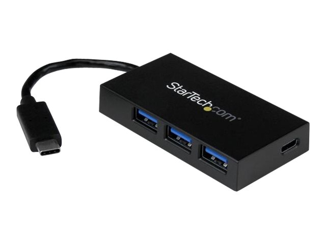 Startech.Com 4 Port Usb 3.2 Gen 1 (5Gbps) Hub - Usb-C Auf 1X Usb-C Und 3X Usb-A, Usb 3.2 Gen 1 (3.1 Gen 1) Type-C, Usb 3.2 Gen 1 (3.1 Gen 1) Type-A,