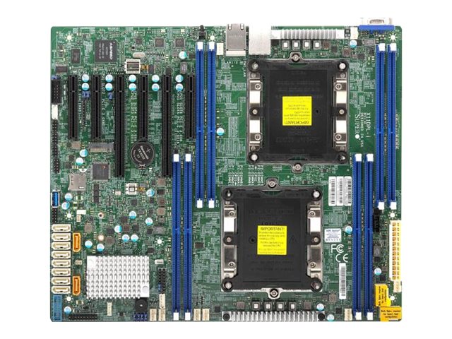 Supermicro X11dpl-I - Bundkort - Atx - Socket P - 2 Cpuer Understøttet - C621 Chipset - Usb 3.0 - 2 X Gigabit Lan - Onboard Grafik