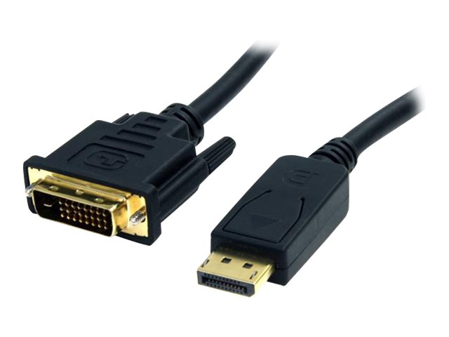 Startech Displayport To Dvi Cable - 6Ft / 2M - 1920 X 1200 - M/M – Dp To Dvi Adapter Cable – Passive Displayport Monitor Cable (Dp2dvi2mm6) - Adapter