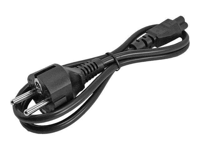 Startech 1M (3Ft) Laptop Power Cord, Eu Schuko To C5, 2.5A 250V, 18Awg, Notebook / Laptop Replacement Ac Cord, Printer/Power Brick Cord, Schuko Cee 7