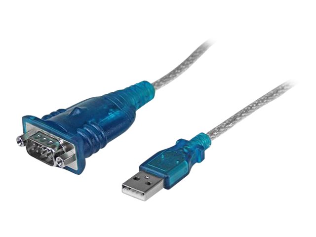 Startech.Com 1 Port Usb Auf Seriell Rs232 Adapter - Prolific Pl-2303 - Usb Auf Db9 Seriell Adapter Kabel - Rs232 Seriell Konverter, Grau, 0,43 M, Usb
