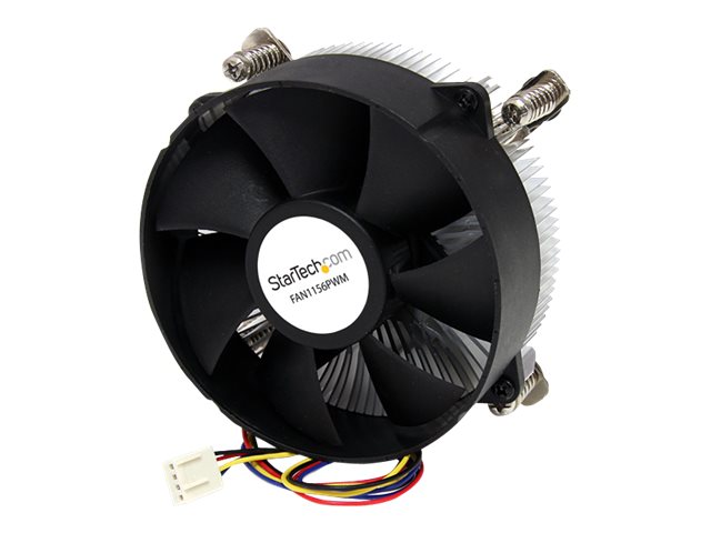 StarTech.com 95mm CPU Cooler Fan with Heatsink for Socket LGA1156/1155 - w/ Pulse Width Modulation (PWM) (FAN1156PWM) - Processorkylare - (för: LGA1156, LGA1155) - aluminium - 95 mm | Datorkomponenter - Kylning & moddning - CPU Kylning | GameStuff