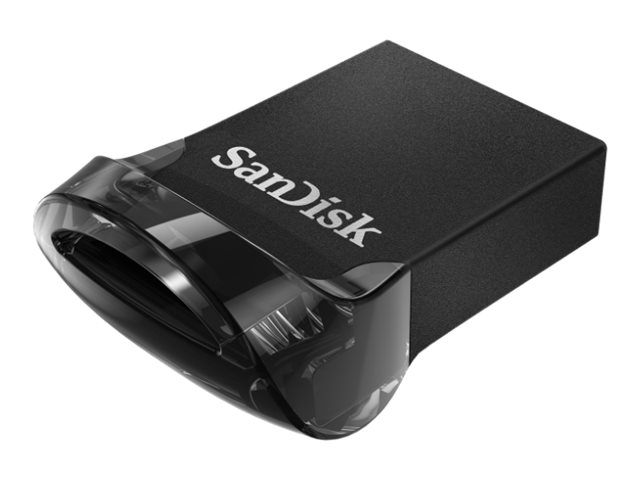 Sandisk Ultra Fit, 64 Gb, Usb Typ-A, 3.2 Gen 1 (3.1 Gen 1), Ohne Deckel, Schwarz