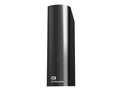 Wd Elements Desktop Wdbwlg0060hbk - Harddisk - 6 Tb - Ekstern (Stationær) - Usb 3.0 - Sort