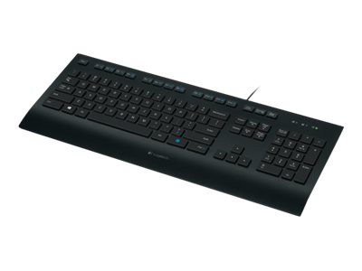 Logitech Corded K280e - Tastatur - Usb - Fransk