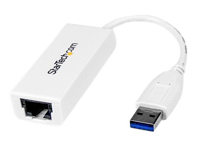 Startech Usb 3.0 To Gigabit Ethernet Network Adapter - 10/100/1000 Nic - Usb To Rj45 Lan Adapter For Pc Laptop Or Macbook (Usb31000sw) - Netværksadap
