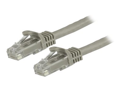 Startech.Com 3M Cat6 Gigabit Utp Patchkabel Snagless - Cat.6 Rj45 Netzwerkkabel - Grau, 3 M, Cat6, U/Utp (Utp), Rj-45, Rj-45, Grau