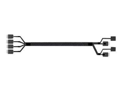 Intel - SATA/SAS-kabel - 4i MiniLink SAS (SFF-8611) (hane) rak till 4i MiniLink SAS (SFF-8611) (hane) högervinklad - 75.5 cm | Datortillbehör - Kablar & adaptrar - Datakablar | GameStuff