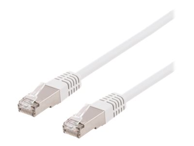 Deltaco Sftp-610Vh - Patchkabel - Rj-45 (Stecker) Auf Rj-45 (Stecker) - 10 M - Sftp - Cat 6 - Halogenfrei, Vergossen - Weiß