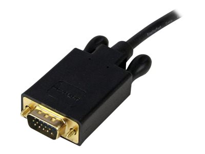 Startech.Com Displayport Auf Vga Kabel 91Cm (Stecker/Stecker) - Dp Zu Vga Kabel Adapter - Schwarz, 0,91 M, Displayport, Vga (D-Sub), Männlich, Männli